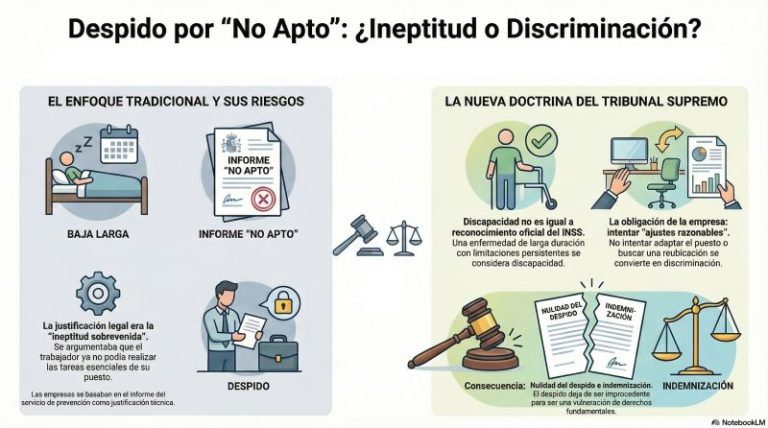 Joyas de jurisprudencia | Cuando el “no apto” deja de ser neutral
