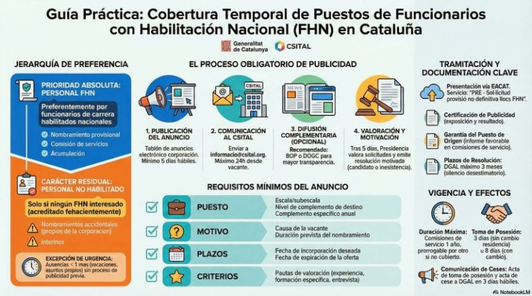 Apuntes | La acumulación de funciones en los puestos reservados a los FHN