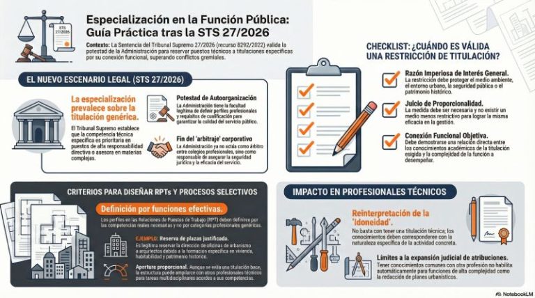 Gema de jurisprudencia | Función pública técnica y principio de idoneidad profesional