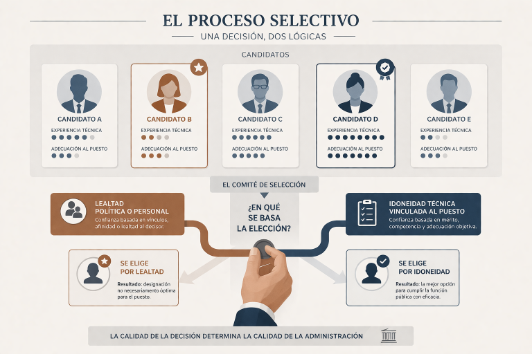 Apuntes | Libre designación: cuando la confianza deja de ser una categoría política